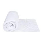 Pilota de vara 180x200 Somnart Belina din microfibra, lavabila, alba