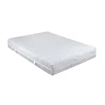 Husa de saltea Silver Forte 180x200x20 cm, lavabila, matlasata, cu fermoar