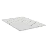 Topper din spumă cu memorie Lavanda 140x200, husă detașabilă și lavabilă