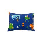 Pernă pentru copii SomnArt Dinozauri 50x70 cm, din bumbac