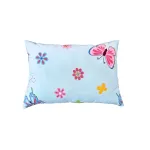 Perna pentru copii SomnArt Flori si Fluturi 50x70 cm, bumbac