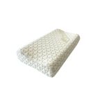 Perna ergonomica memory foam Aloe Vera, husa detasabila, 30x50 cm
