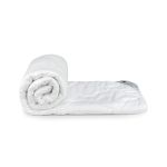 Pilota usoara pentru bebe Somnart, microfibra alba, 100x120 cm