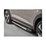 Praguri laterale negre din aluminiu pentru Volkswagen Tiguan III 2024+