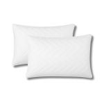 Set 2 perne Somnart matlasate 50x70 cm, microfibra, fermitate medie