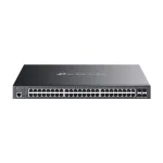 Switch 40 x RJ45 1G PoE+, 8 x RJ45 1G Hi-PoE, 4 x SFP+ 10G, L2 Management, 1U - TP-Link Omada SG3452XMPP SafetyGuard Surveillance