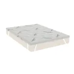 Topper saltea ortopedic antibacterian 160x200, 7 cm, husa lavabila