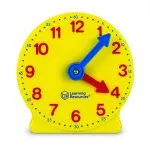 Ceas educativ din plastic pentru invatarea orei, 12 ore, 10 cm