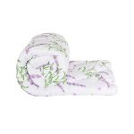 Pilota matlasata Lavanda Confort Somnart, 140x200 cm, 350 g, microfibra, primavara-toamna