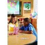 Joc educativ Popcornul de cuvinte pentru citire si alfabetizare 5-9 ani