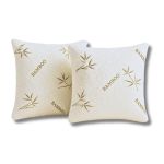 Set 2 perne 60x60 Somnart Bamboo, moi, lavabile, microfibra