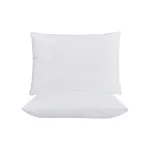 Set 2 perne ajustabile Somnia 50x70 cm, microfibra, lavabile, albe