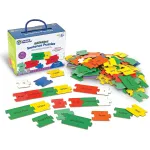 Puzzle educativ cu propoziții în limba engleză, 100 piese, 5+