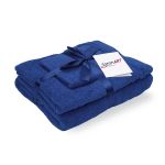 Set prosoape baie Somnart din bumbac 600 GSM, 3 piese, albastru