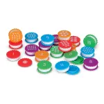 Joc educativ de sortat si numarat cu mini prajiturele, 3 ani+