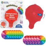 Set educativ cu roată pentru tabla înmulțirii 0-12, Learning Resources