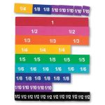 Set fracții magnetice colorate pentru învățarea matematicii