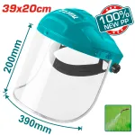 Masca cu viziera de protectie TOTAL 39x20 cm, reglabila