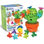 Joc educativ de potrivire cu numere si culori Cactusul Carlos