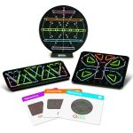 Set creativ STEM cu elastice si geoboard-uri pentru copii 5+