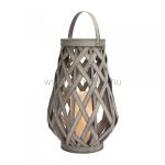 Lampă decorativă LED cu lumânare pâlpâitoare și timer, 45 cm