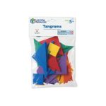 Joc Tangram educativ Learning Resources, 42 piese colorate, 5 ani+
