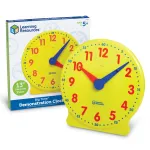 Ceas educativ demonstrativ pentru invatarea orei, 34 cm