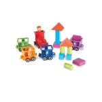 Joc de potrivire educativ Trenuletul Choo Choo pentru numere si culori