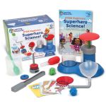 Set experimente STEM pentru copii Supereroii Stiintei, 22 piese, 6+
