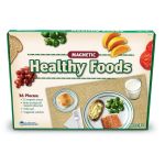 Set magnetic educativ cu alimente sanatoase pentru copii 3+