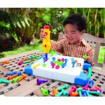 Bormașină magică mobilă pentru copii, set educativ de construit