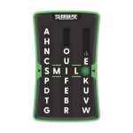 Joc de logica cu cuvinte Slidewise cu litere glisante, 8 ani+