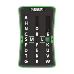 Joc de logica cu cuvinte Slidewise cu litere glisante, 8 ani+