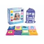 Joc tactil senzorial pentru copii - Invat sa ma imbrac, 8 piese