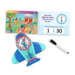 Set educativ cu ceas pentru copii, E timpul sa invatam, 4 ani+