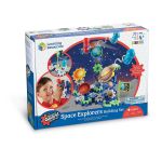 Set de construcție Gears Aventuri Spațiale, 77 piese, STEM, 4+ ani