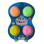 Spuma de modelat cu sclipici Playfoam pentru copii, set 4 culori