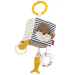 Cub senzorial din plus Otter cu oglinda si zornaitoare pentru bebelusi