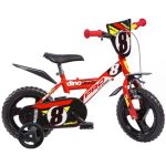 Bicicletă pentru copii Pro Cross 12 inch roșie, cu roți ajutătoare