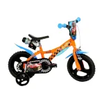 Bicicletă pentru copii 12 inch Hot Wheels cu roți ajutătoare detașabile