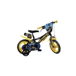 Bicicletă pentru copii 12 inch Batman cu roți ajutătoare detașabile