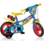 Bicicletă pentru copii 12 inch Sonic, cu roți ajutătoare detașabile
