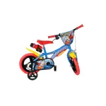 Bicicletă pentru copii 12 inch Superman cu roți ajutătoare detașabile