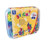 Set forme pentru construit Box Maxi, 290 piese colorate, 3 ani+