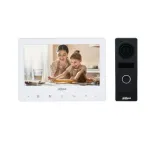 Kit videointerfon Dahua analog, 7 inch, 1 usa, camera 1.3MP, deblocare, apel vocal, apel video si volum, KTA03M SafetyGuard Surveillance