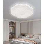 Plafoniera LED Floare 23 cm, 22W, 3 temperaturi de culoare, alb