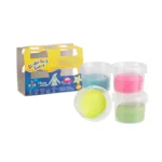 Plastilina non-toxica Kinder Neon, culori fluorescente, 2 ani+