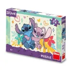 Puzzle Stitch si Angel cu 24 piese pentru copii 4+
