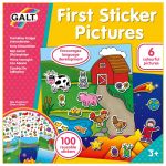 Set stickere reutilizabile pentru copii Galt, 100 stickere si 6 planse