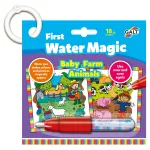 Carticica reutilizabila Water Magic cu animale de la ferma